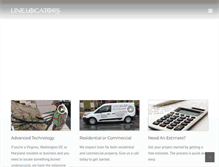 Tablet Screenshot of linelocators.com